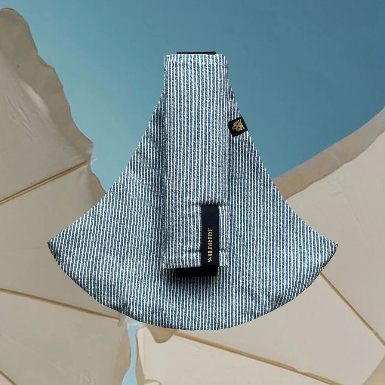 LIGHT DENIM STRIPE TODDLER CARRIER