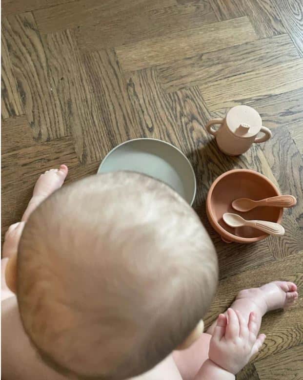 Set babylepels - 2 kleuren - atelier keen