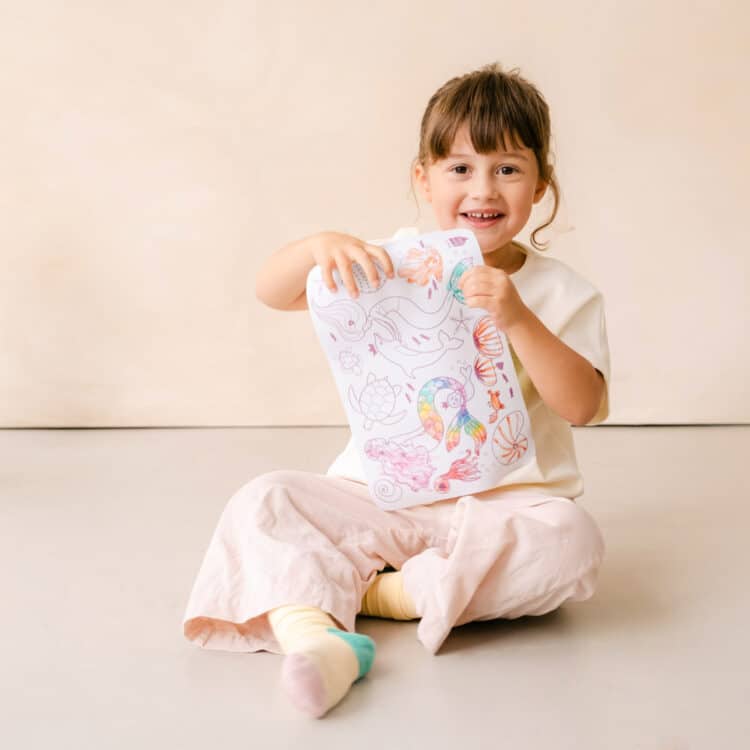 Zeemeermin- Mini playmat