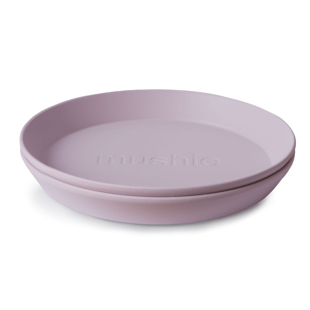 Mushie - Dinner plate round - paars
