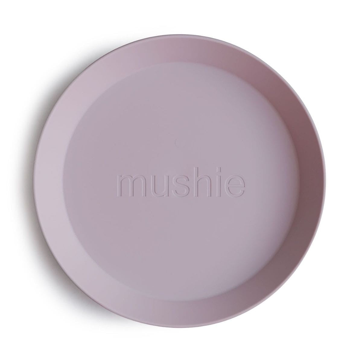 Mushie - Dinner plate round - paars
