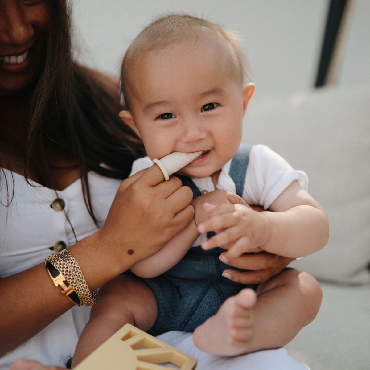 Mushie vingertandenborstel