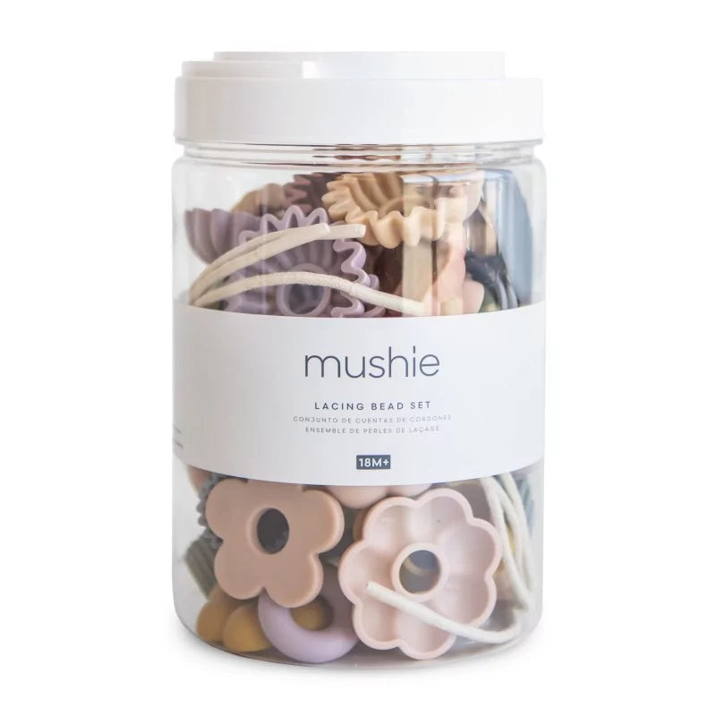 Mushie - Lacing bead set
