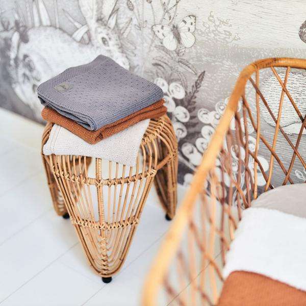 Hoeslaken jersey 60x120cm jersey nougat