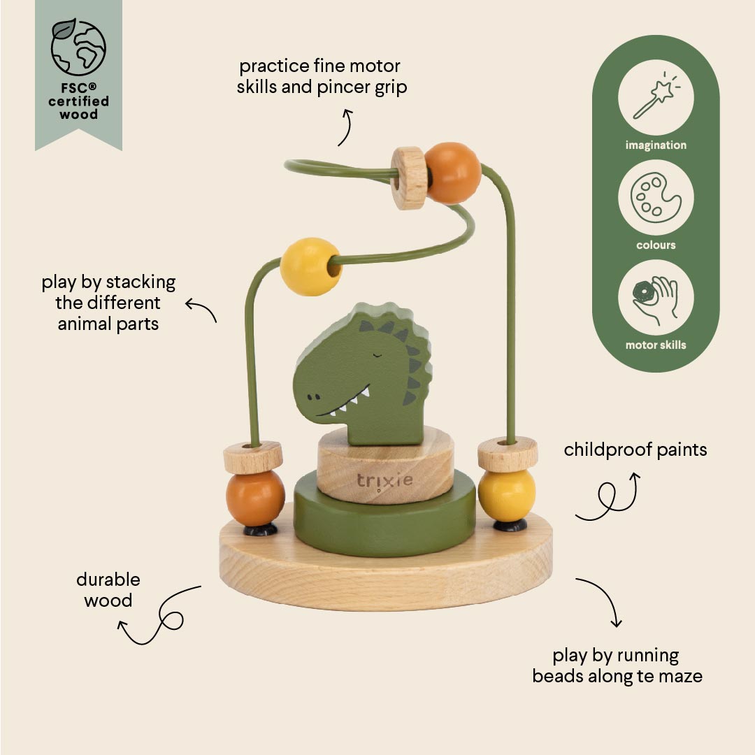 beads maze - MR. Dino