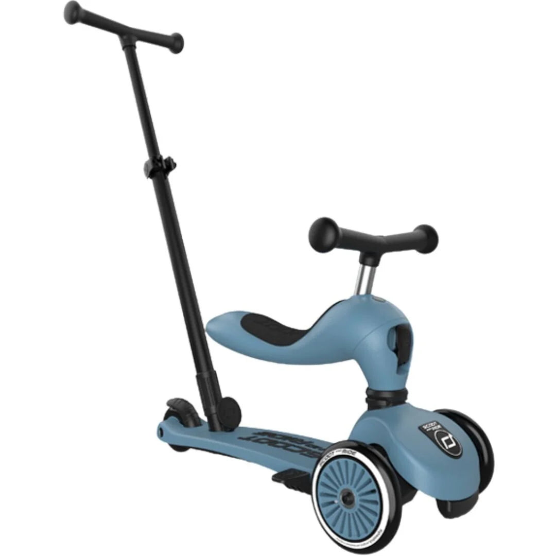 Highwaykick 1 Push and Go Steel