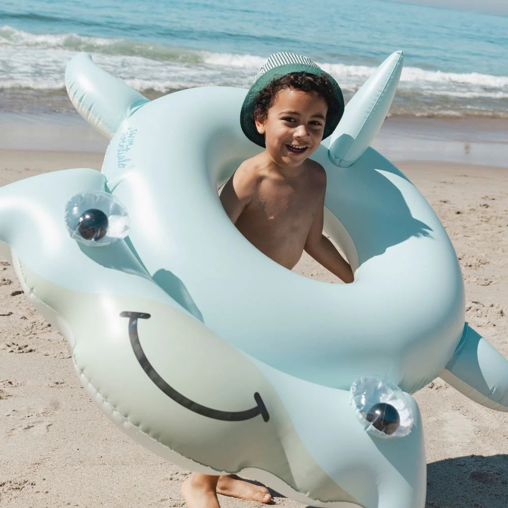 Zwemband Haai - Blauw - Hunter The Hammerhead - Ø 95 cm