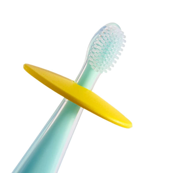 Silicone Tandenborstel met Veiligheidsschild voor Baby&