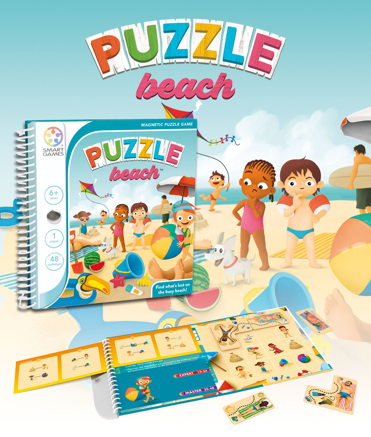 Reisspel - Puzzle beach