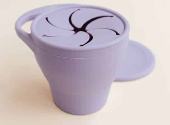 Snack cup met deksel - verschillende kleuren
