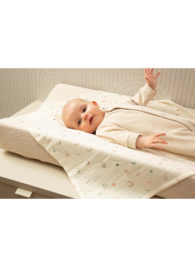 Witlof for kids Aankleedkussenhoes 70x50cm Soft Sand waves