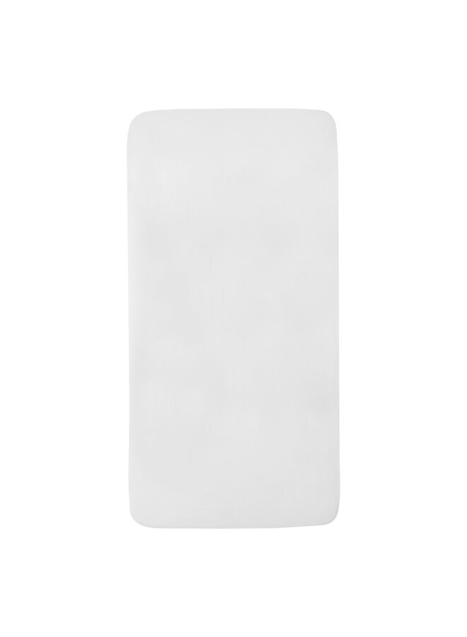 Witlof - Hoeslaken - Wit - 60 x 120