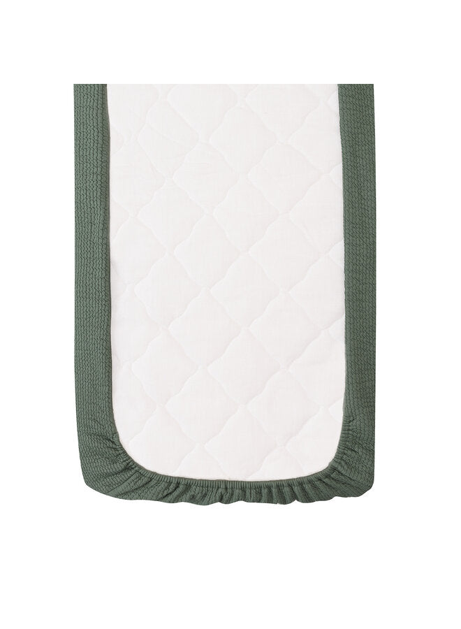 Witlof for kids Tuck-inn blanket 60 x 120cm Forest Green waves