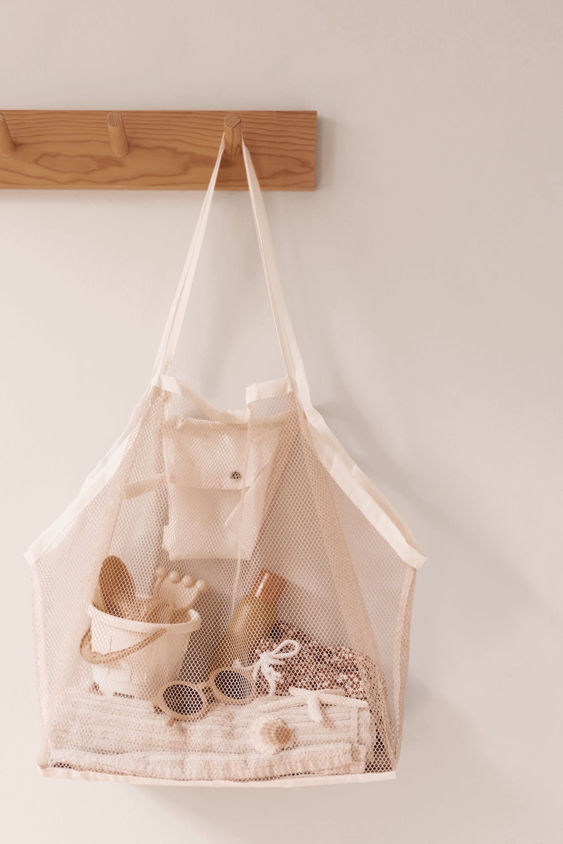 Meshies XL Beach Bags - taupe