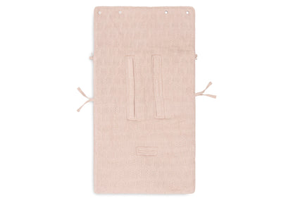 Jollein - Voetenzak group 0+ 3/5 punts Grain Knit - Wild Rose