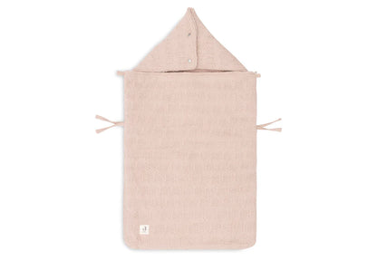 Jollein - Voetenzak group 0+ 3/5 punts Grain Knit - Wild Rose