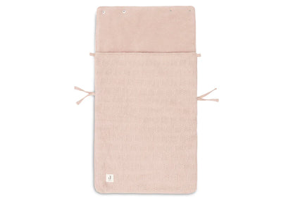 Jollein - Voetenzak group 0+ 3/5 punts Grain Knit - Wild Rose