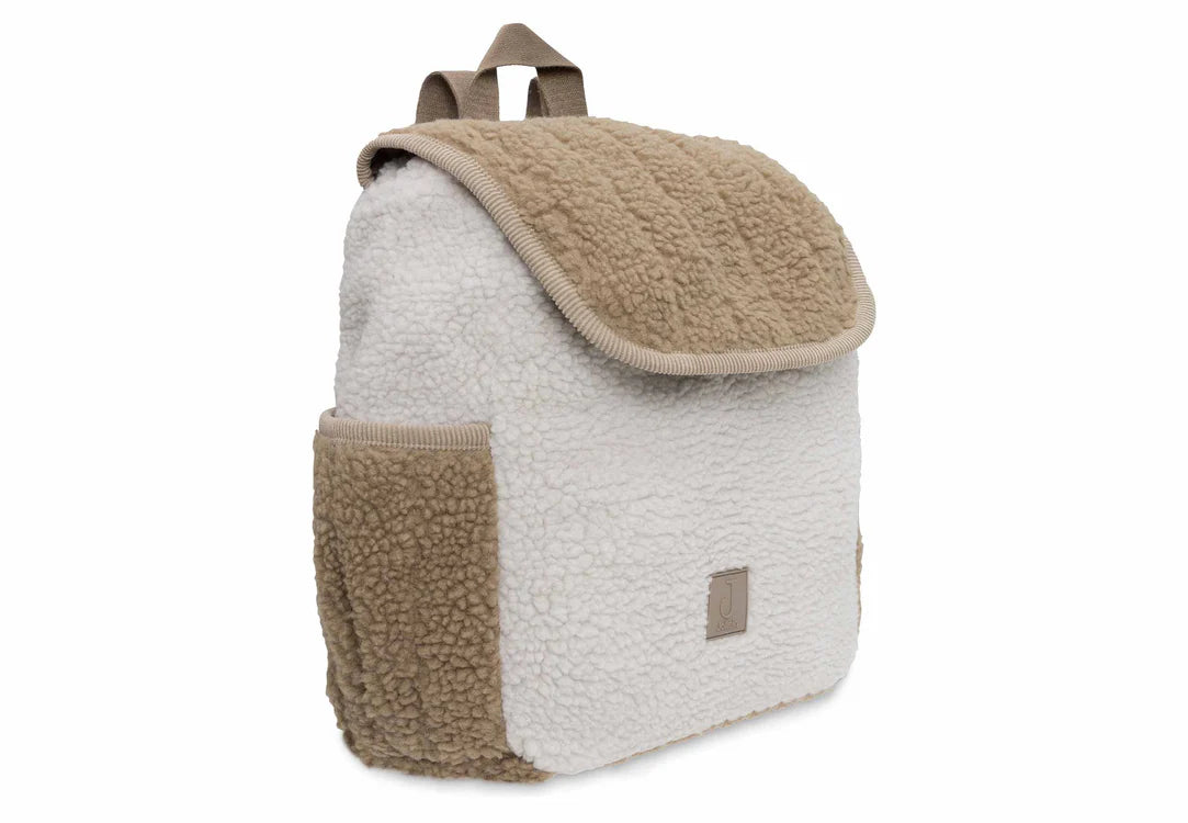 Rugtasje Colourblock - Naturel