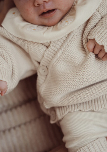 Beau knitted cardigan | Beach