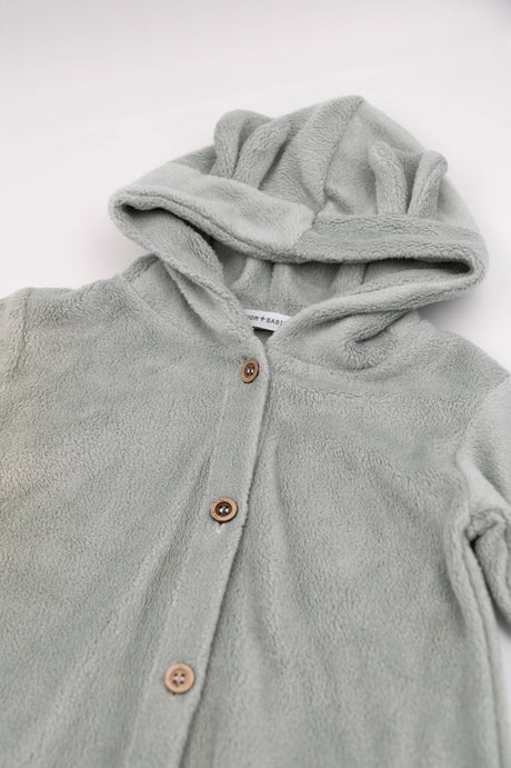 Jumpsuit Outdoor Teddy - MOSS GREY