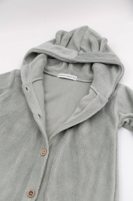 Jumpsuit Outdoor Teddy - MOSS GREY