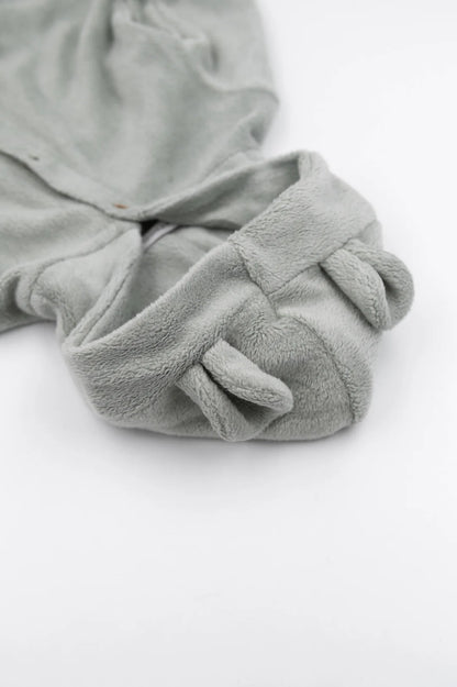 Jumpsuit Outdoor Teddy - MOSS GREY