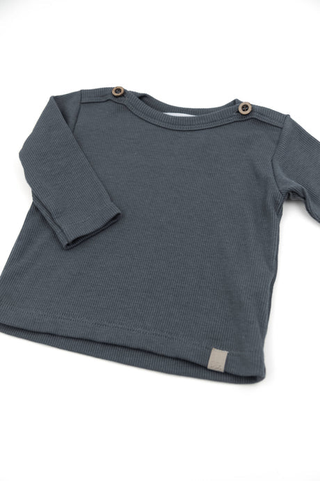 Shirt met schouderopening - MIDNIGHT BLUE