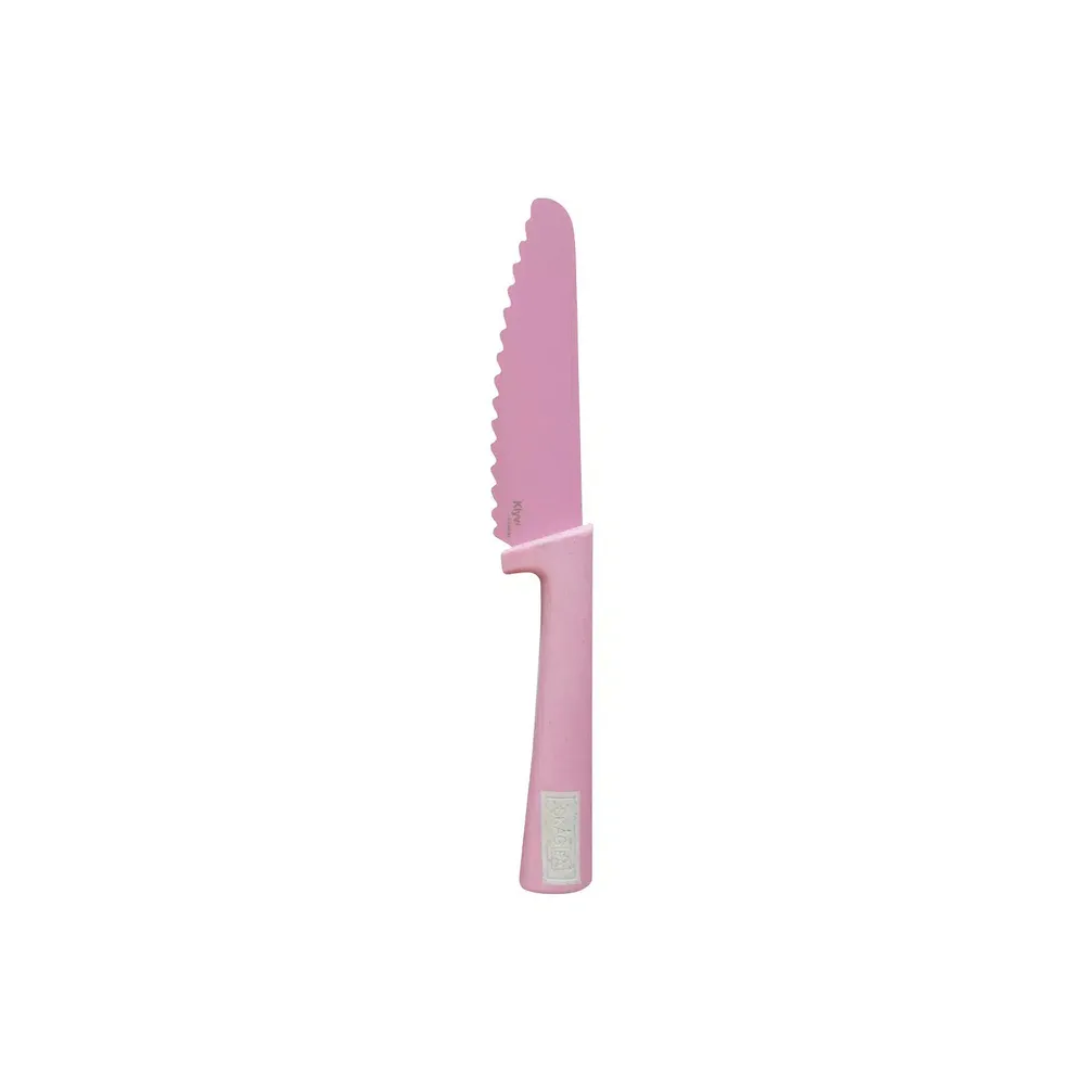 KLYV Classic Kinderkeukenmes – Roze