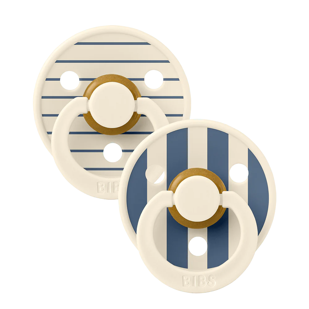 STUDIO Colour 2 Pack Pin - Ivory Steel Blue Mix Size 2