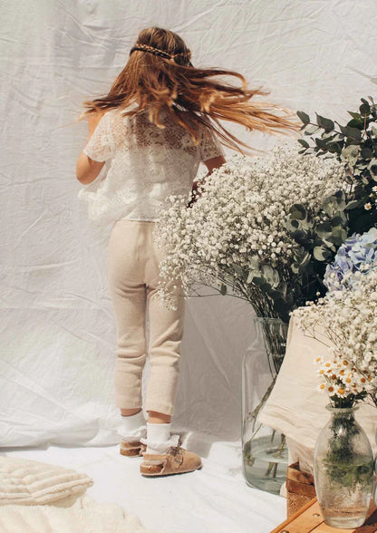 Two you label - Lace Cardigan/ Off white