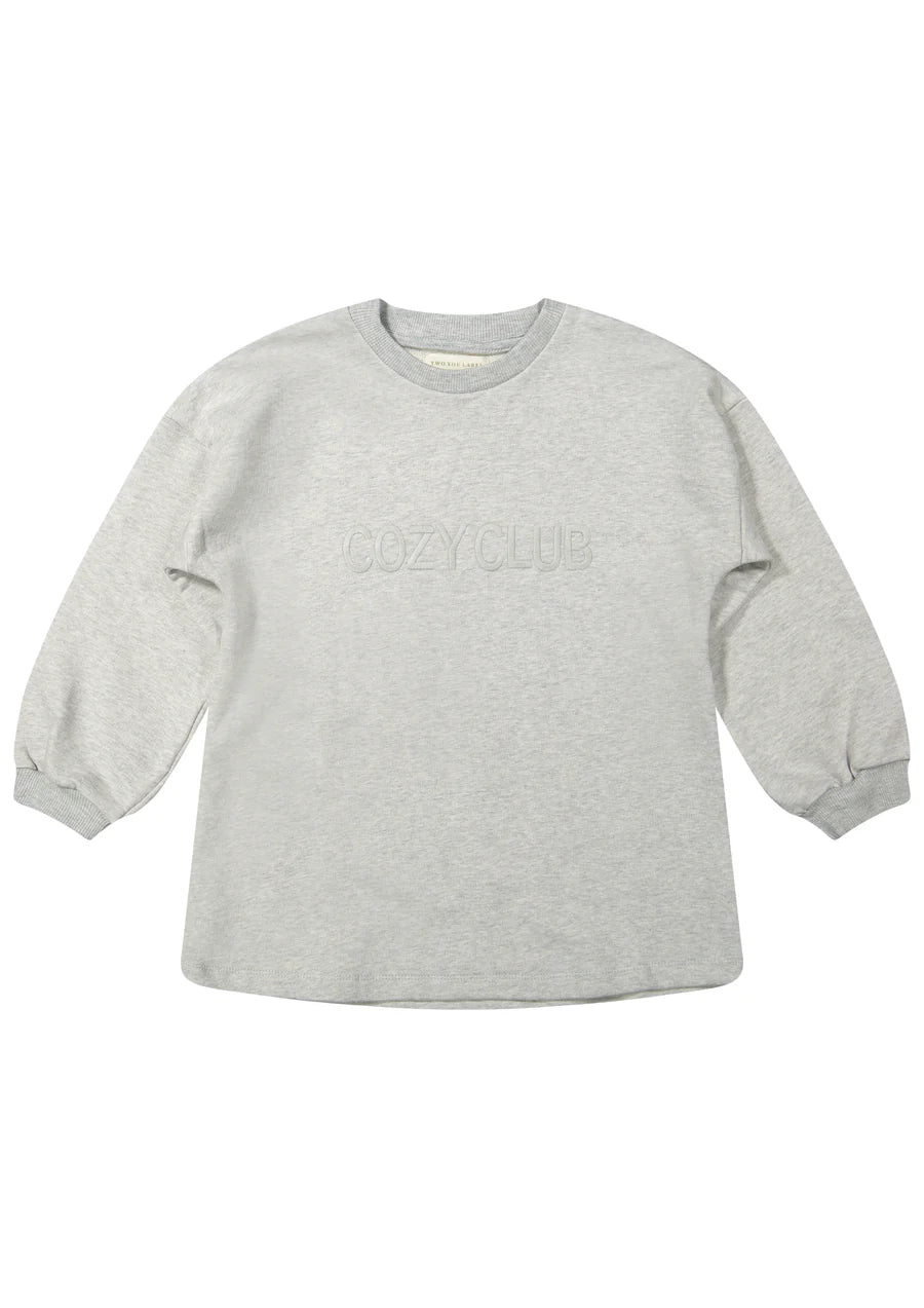 Cozy club dress | Grey