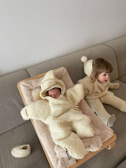 Binibamba - MILK MERINO SNUGGLESUIT