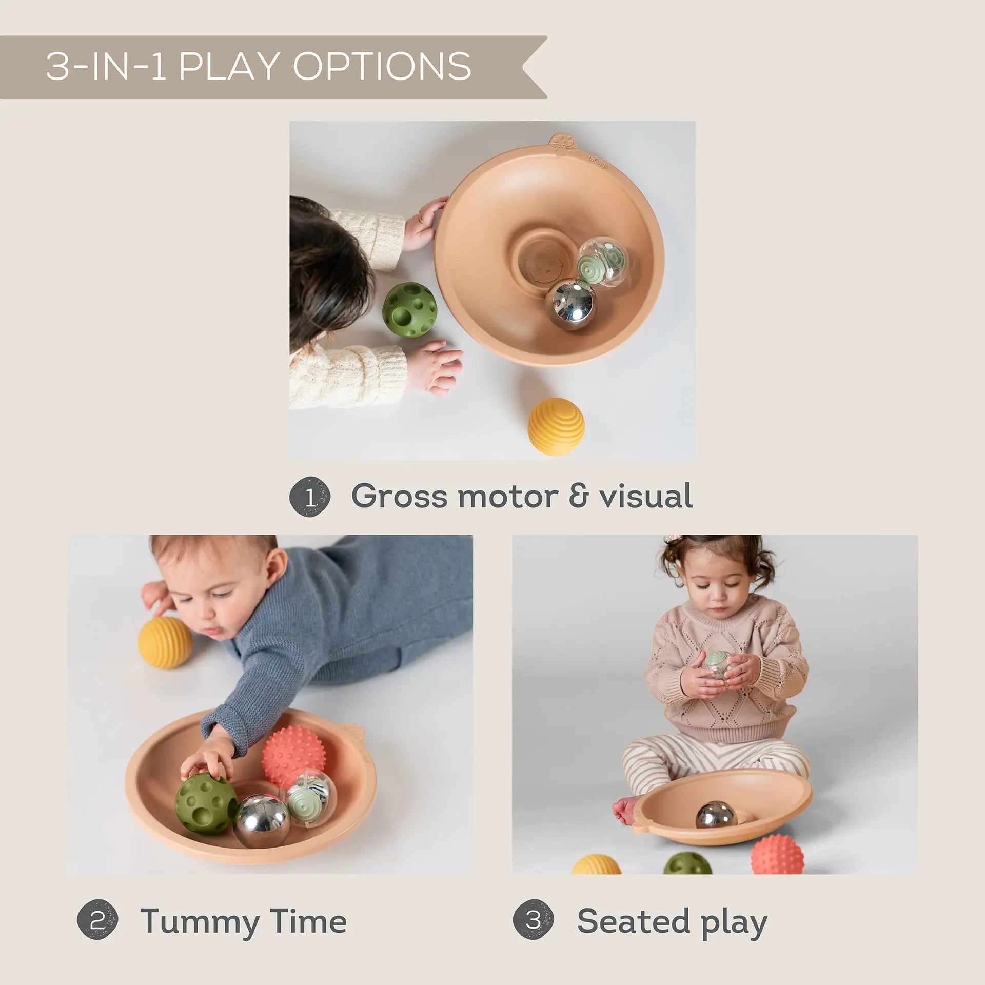 Tummy-Time Action Tray