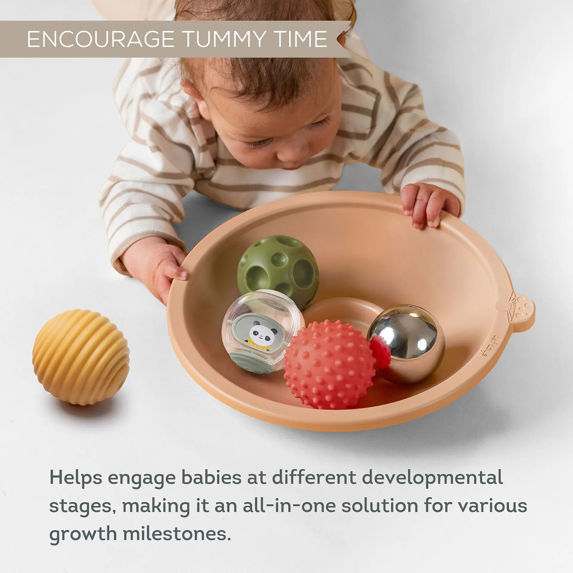 Tummy-Time Action Tray