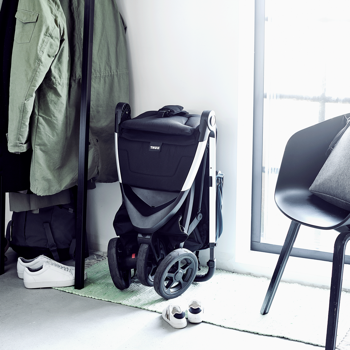 Thule Spring Aluminium/majolica blauw