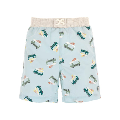 Board short- ice cream truck Illusion blue