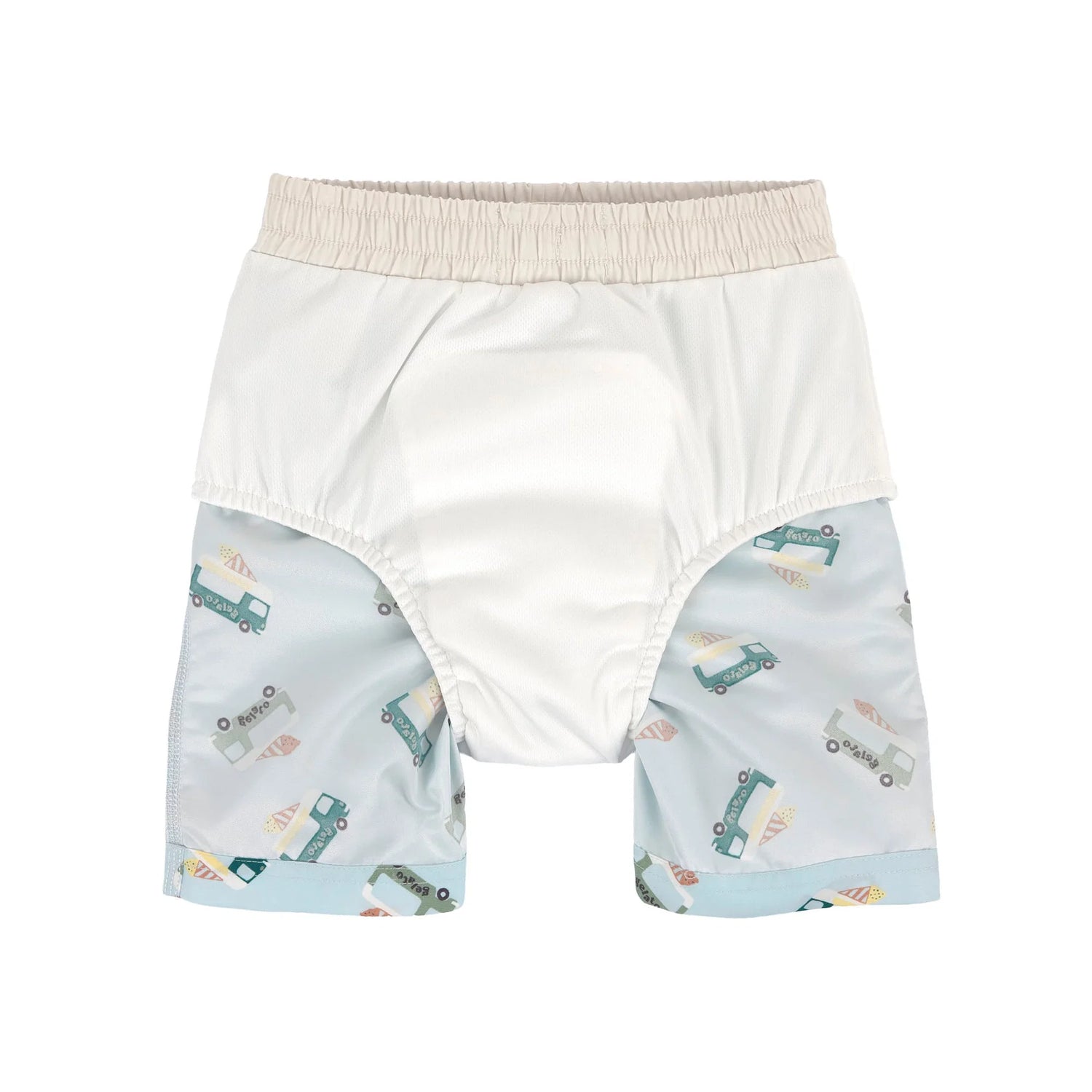 Board short- ice cream truck Illusion blue