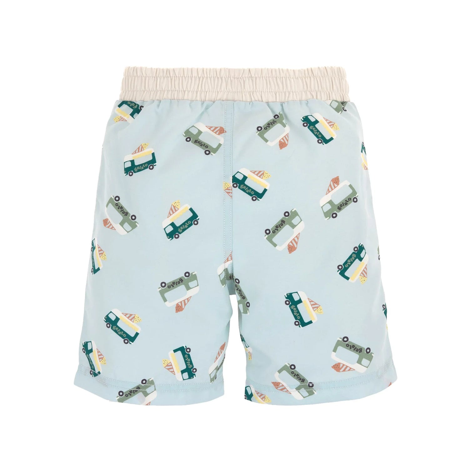 Board short- ice cream truck Illusion blue