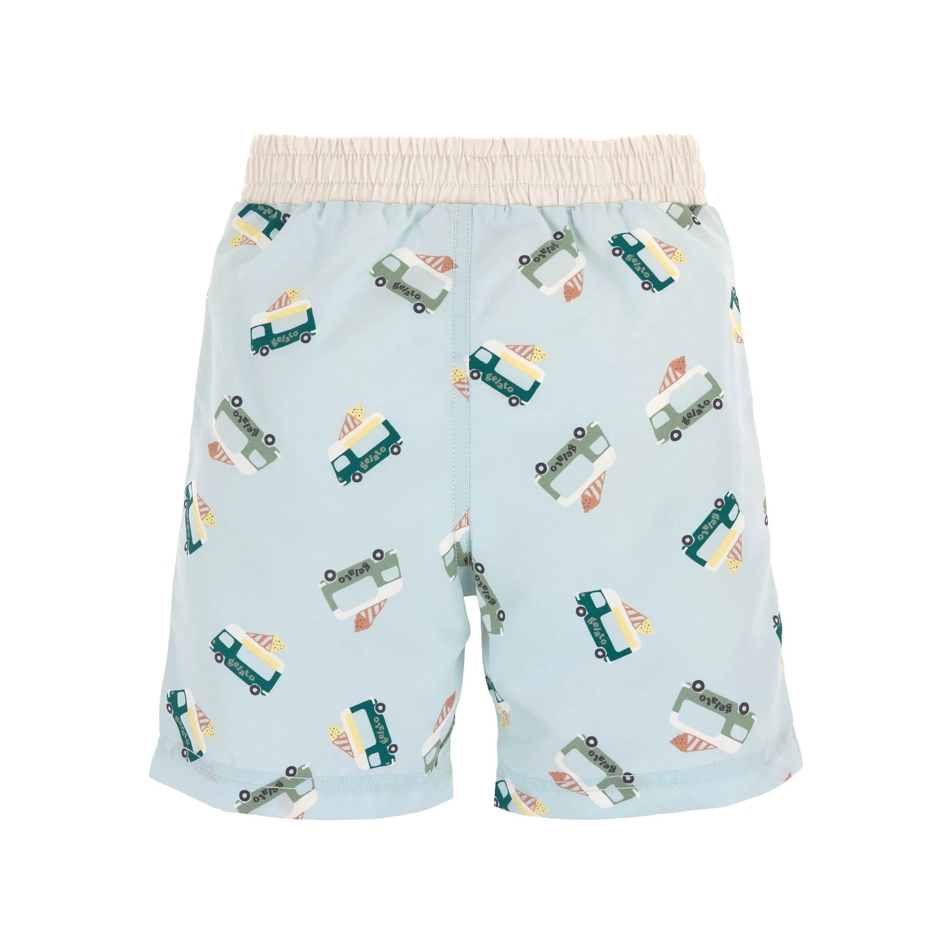Board short- ice cream truck Illusion blue