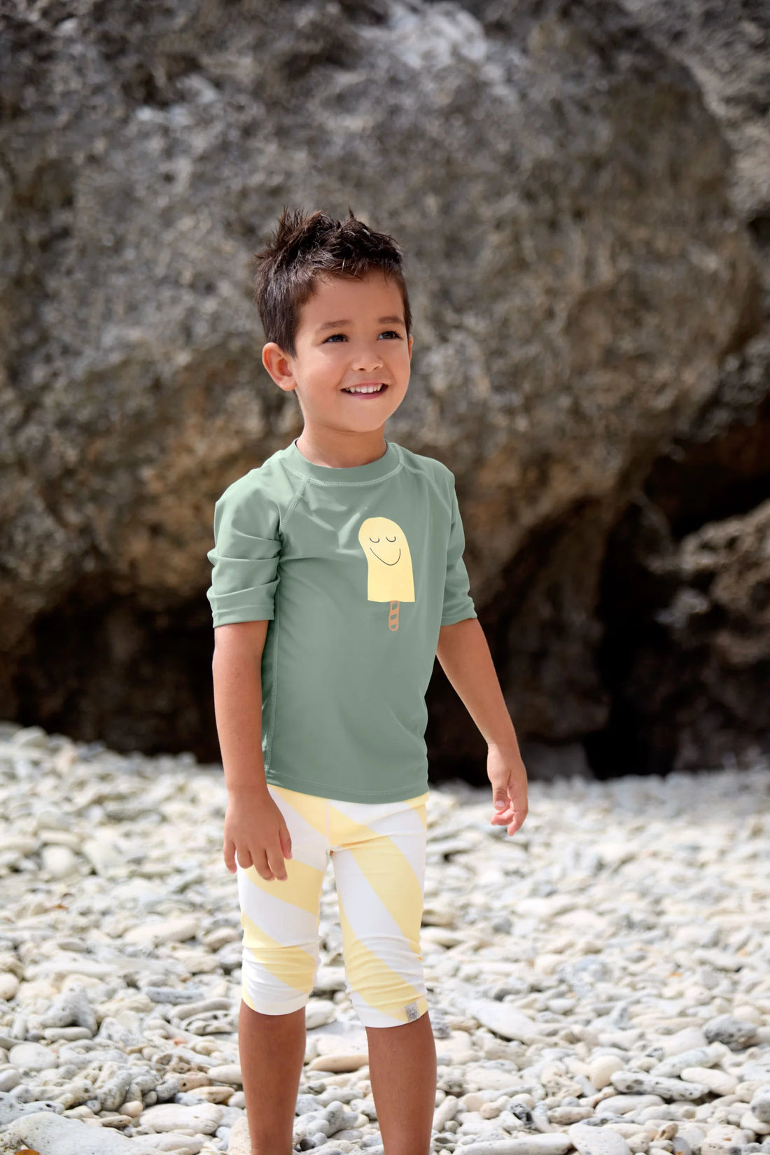 Zwemtshirt Lässig - popsicle green