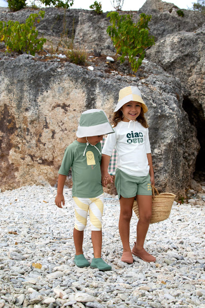 Zwemtshirt Lässig - popsicle green