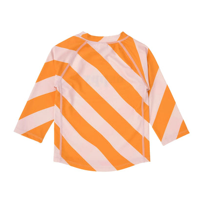 Zwemtshirt Lässig - longsleeve  stripes, pale pink orange