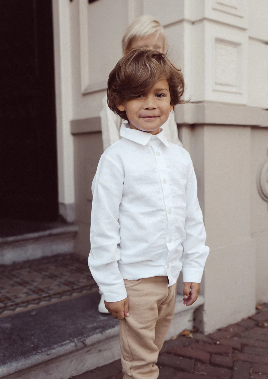 Milo linen blouse | White