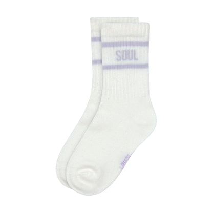 Tennis Socks Kids (3 pcs) - Little Gang, peach pastel lilac