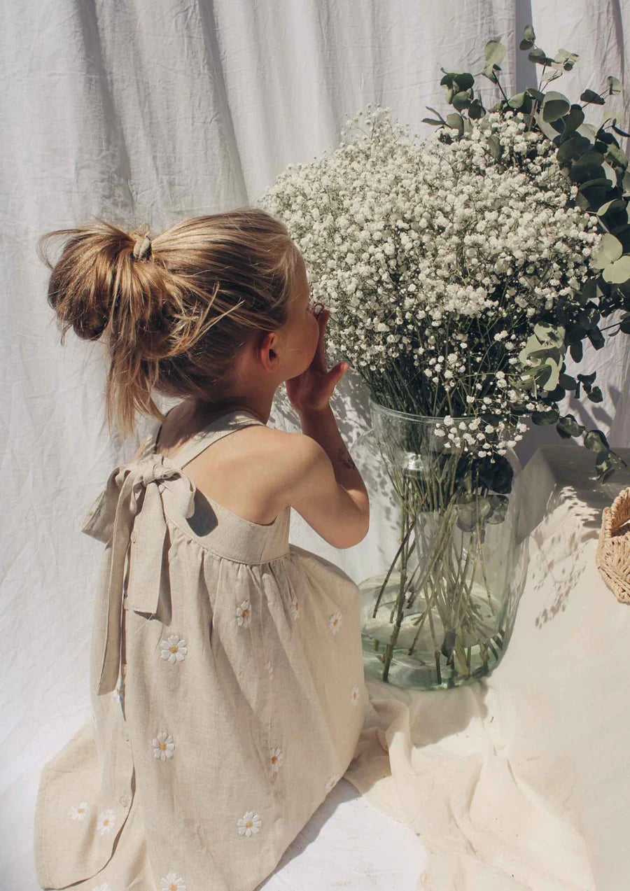 Two you label - Leah linen dress / Beachhflower