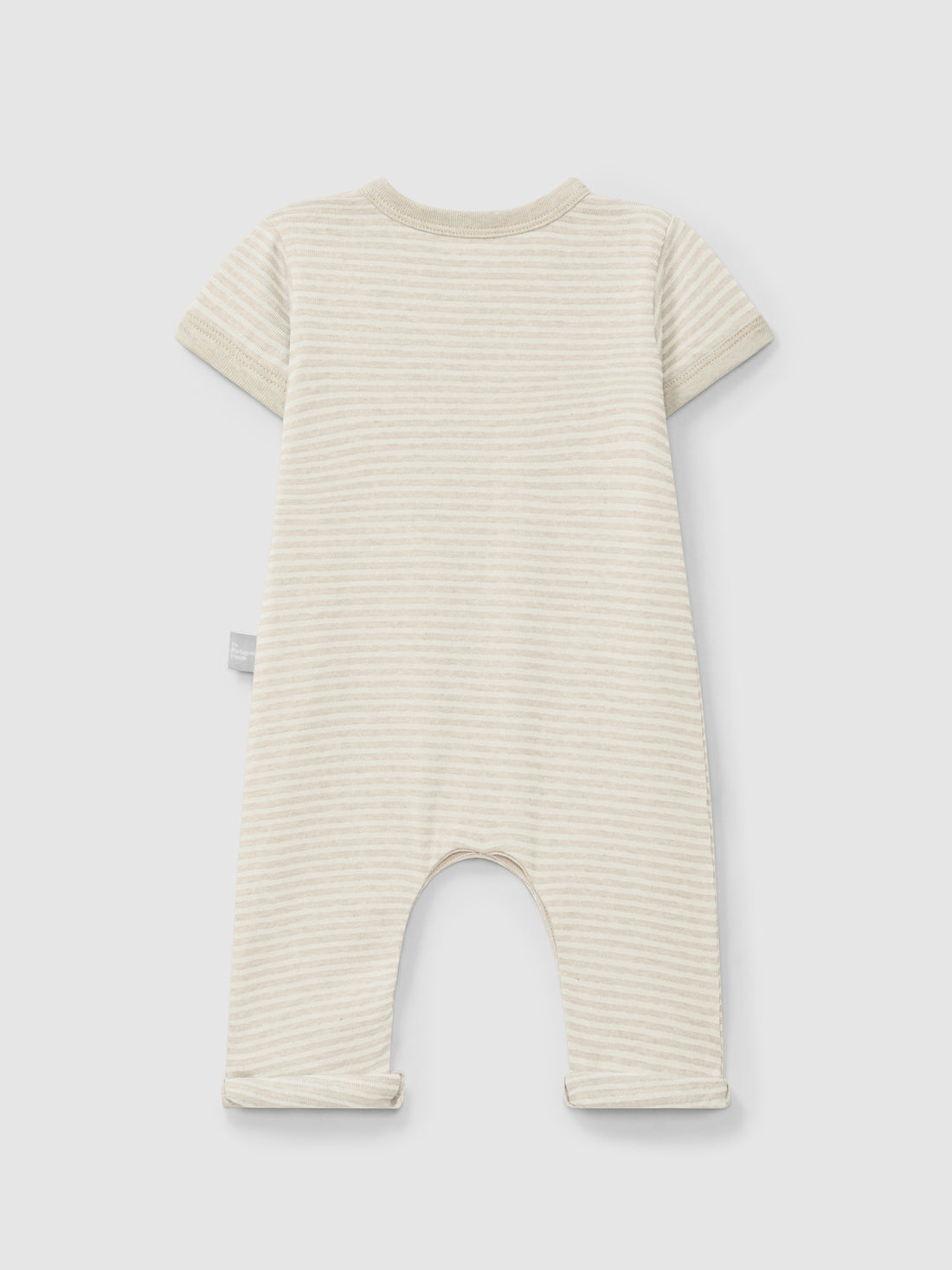 Cotton striped jumpsuit