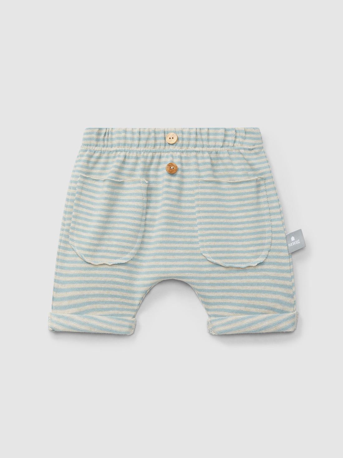 Cotton striped shorts