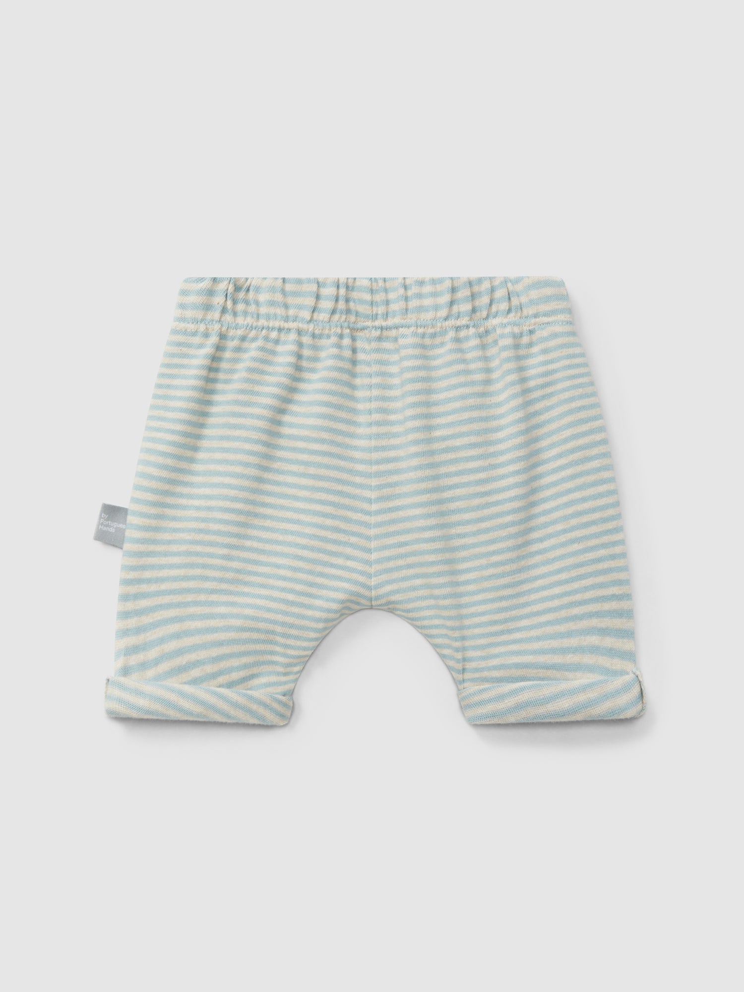 Cotton striped shorts
