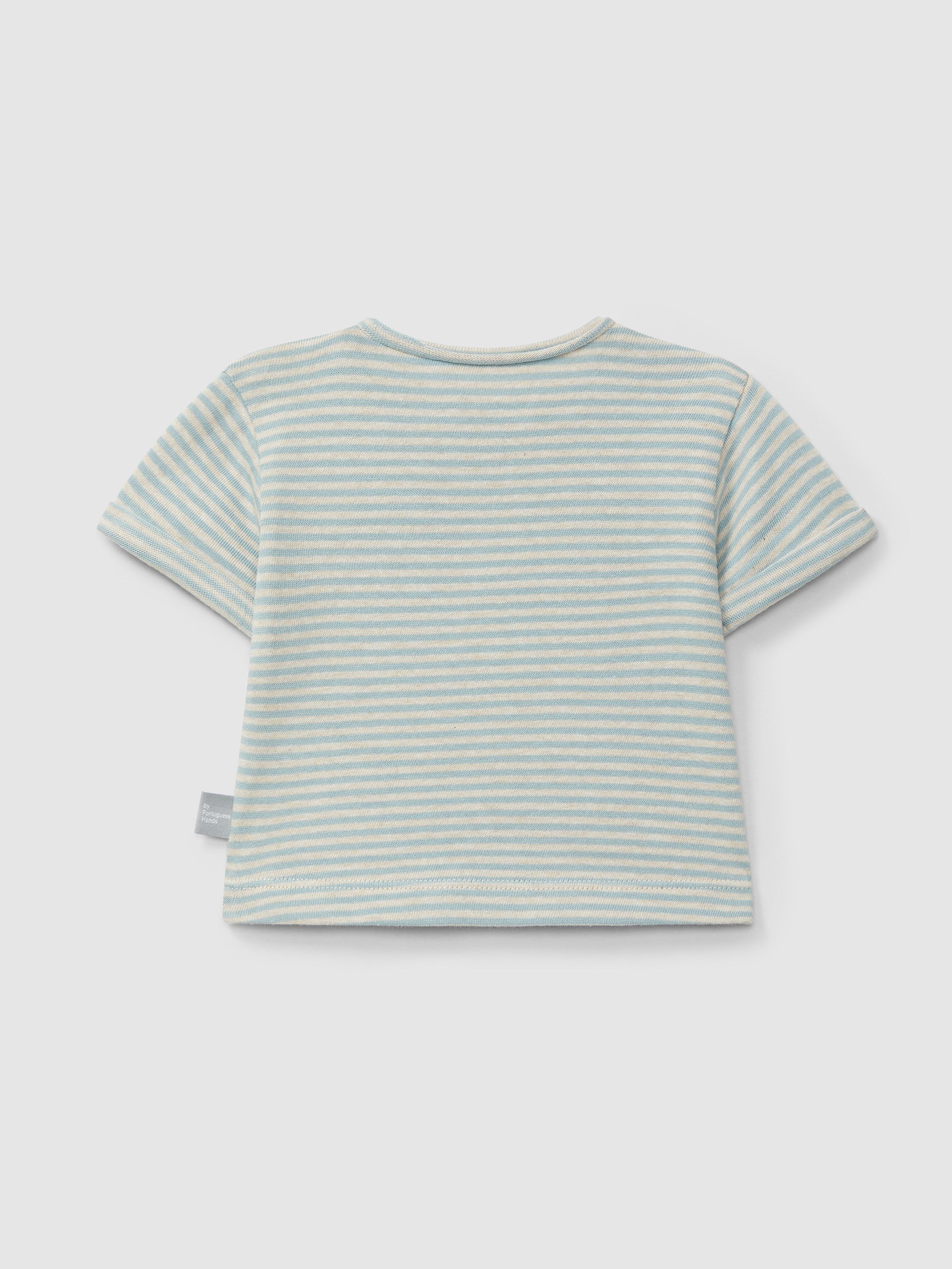 Cotton striped T-shirt