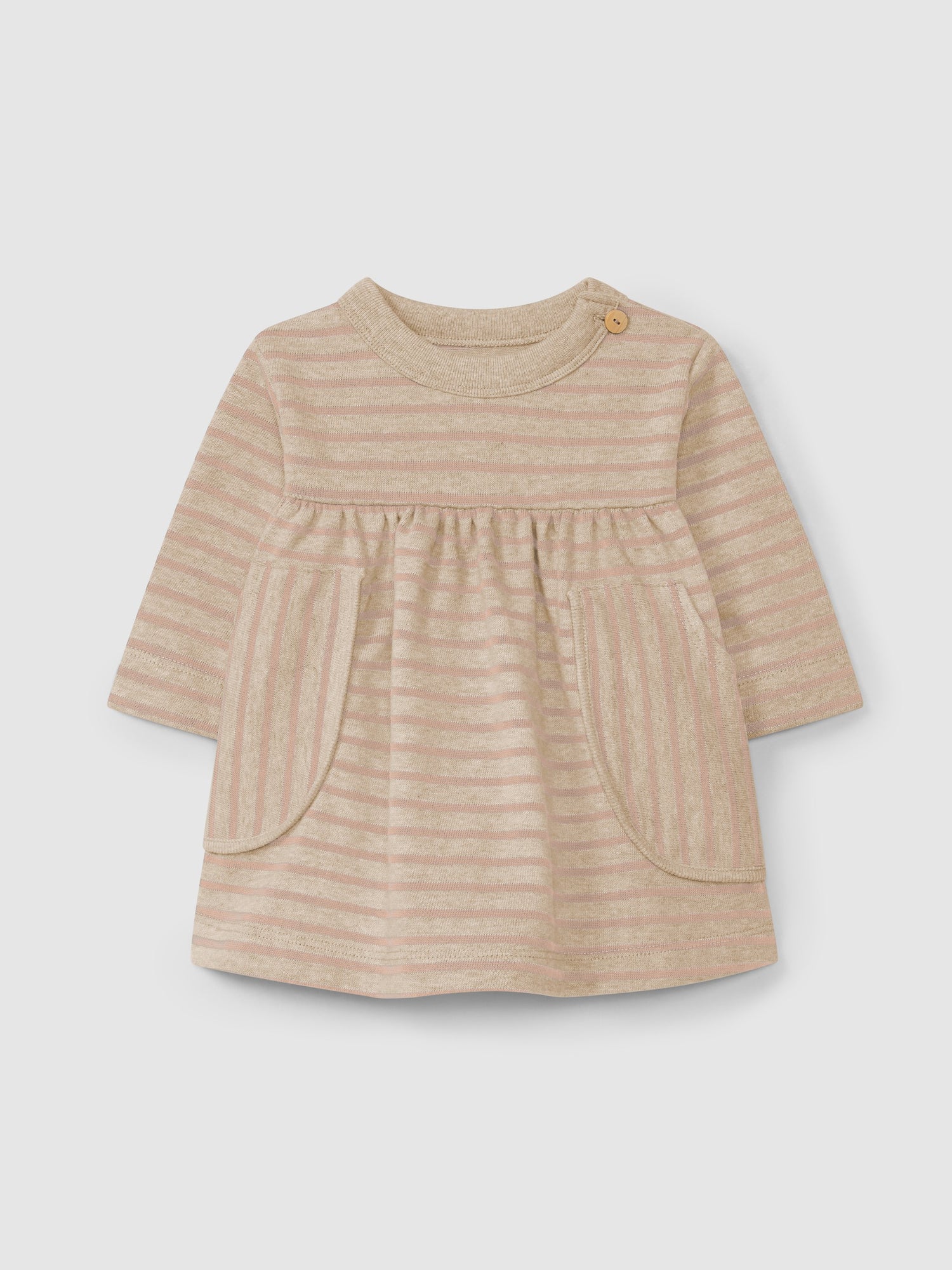 SNUG - jersey gestreepte jurk